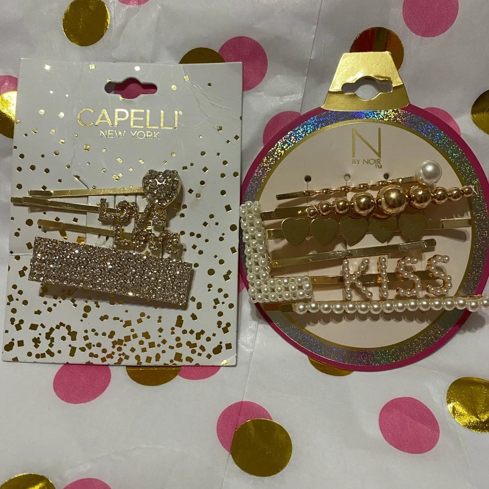 - New hair clips